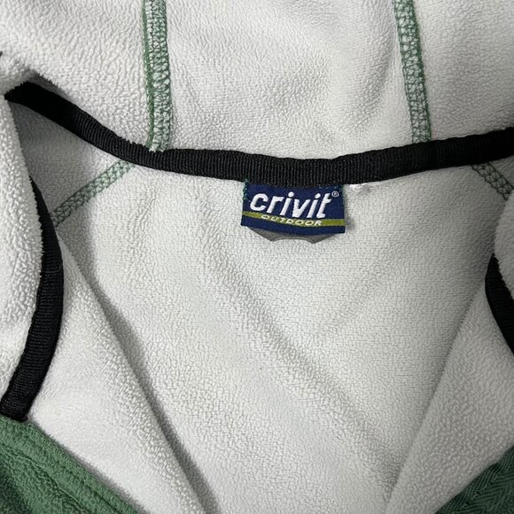 cute and cozy green botanical debossed print hoodie - Picture 4 of 8